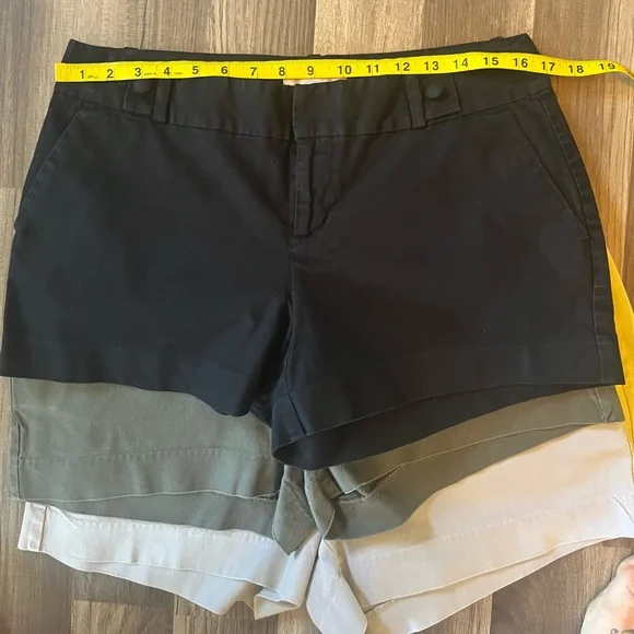 Banana Republic Bundle Classic Chino Shorts SZ 8 & 10 (7pair) - Picture 9 of 16